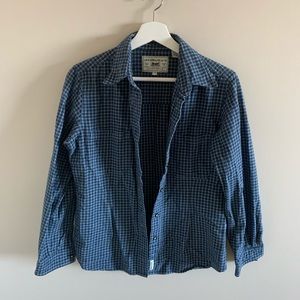 Vintage Levi's Blue Flannel Button Up
